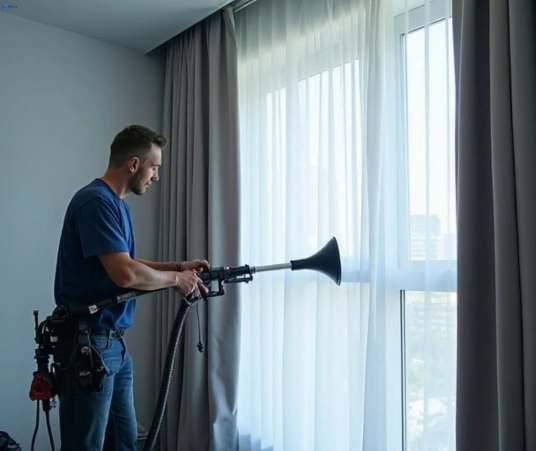 Professional drapes cleaning process tools Matty Curtain Cleaning castle-hill-nsw